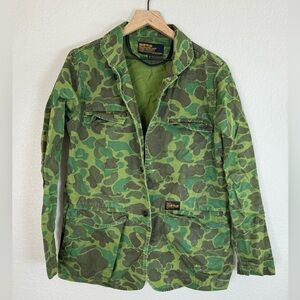 SSUR Camo Jacket Size S  SSUR*Plus Rebel Army Official Garment